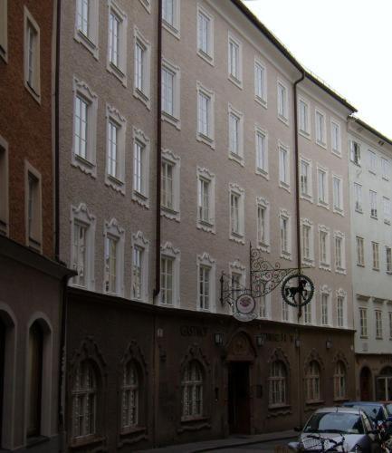 Hotel Schwarzes Roessl Salzburgo Exterior foto
