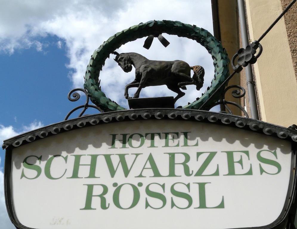 Hotel Schwarzes Roessl Salzburgo Exterior foto